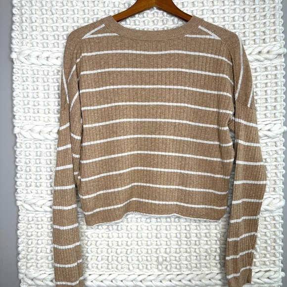 Madewell No Strings Attached Striped Crewneck Sweater - Picture 8 of 9